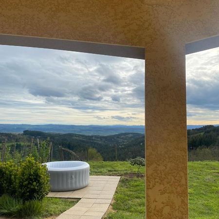 Vue Panoramique & Jacuzzi Prive Villa Saint-Hilaire  Luaran gambar